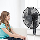 Black+Decker - Pelarfläkt Svart 40cm 45W