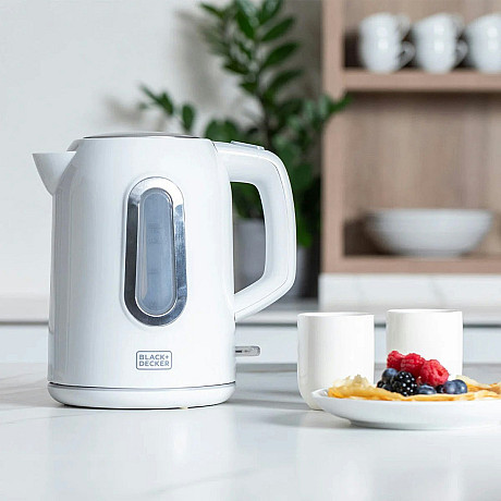 Black+Decker - ES9580080B Vattenkokare 1,7L, Vit