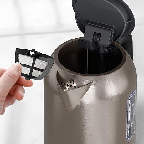 Black+Decker - ES9580120B Vattenkokare 1L 2200W, Borstat stål