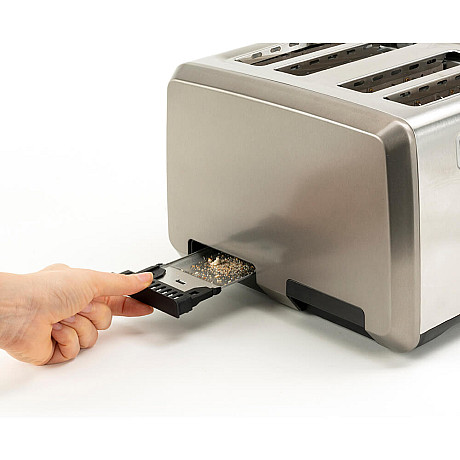 Black+Decker - Borstat Stål - 4 Skivor, 1960 W, Dubbel Kontroll