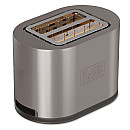 Black+Decker - Inox - 2 Skivor, 900 W, Värmehylla