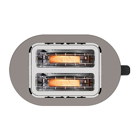 Black+Decker - Inox - 2 Skivor, 900 W, Värmehylla