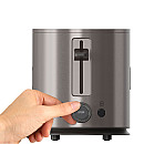 Black+Decker - Inox - 2 Skivor, 900 W, Värmehylla