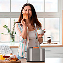 Black+Decker - Inox - 2 Skivor, 900 W, Värmehylla