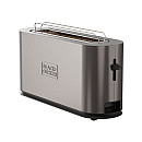 Black+Decker - Inox - Långt Fack, 1000 W, 7 Nivåer