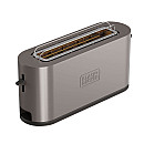 Black+Decker - Inox - Långt Fack, 1000 W, 7 Nivåer