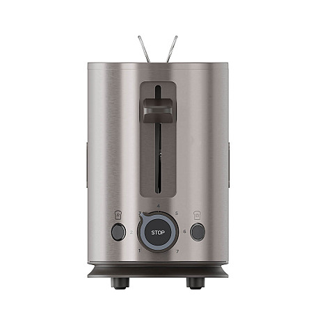 Black+Decker - Inox - Långt Fack, 1000 W, 7 Nivåer