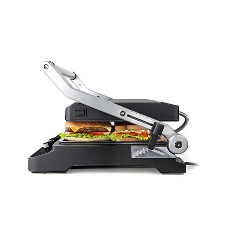 Black+Decker - ES9680030B Bordsgrill 2000W, Borstat stål