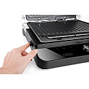 Black+Decker - ES9680030B Bordsgrill 2000W, Borstat stål