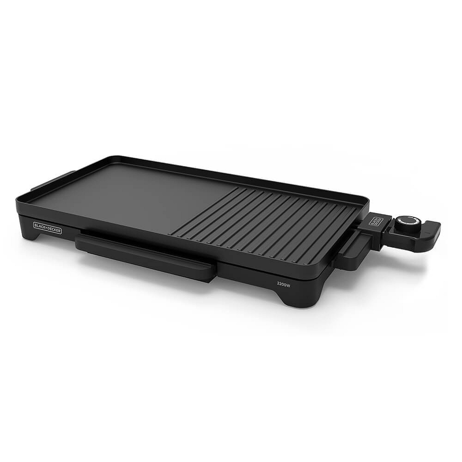 Black+decker sm&ouml;rg&aring;sgrill es9680080b bordsgrill platt 2200w, svart