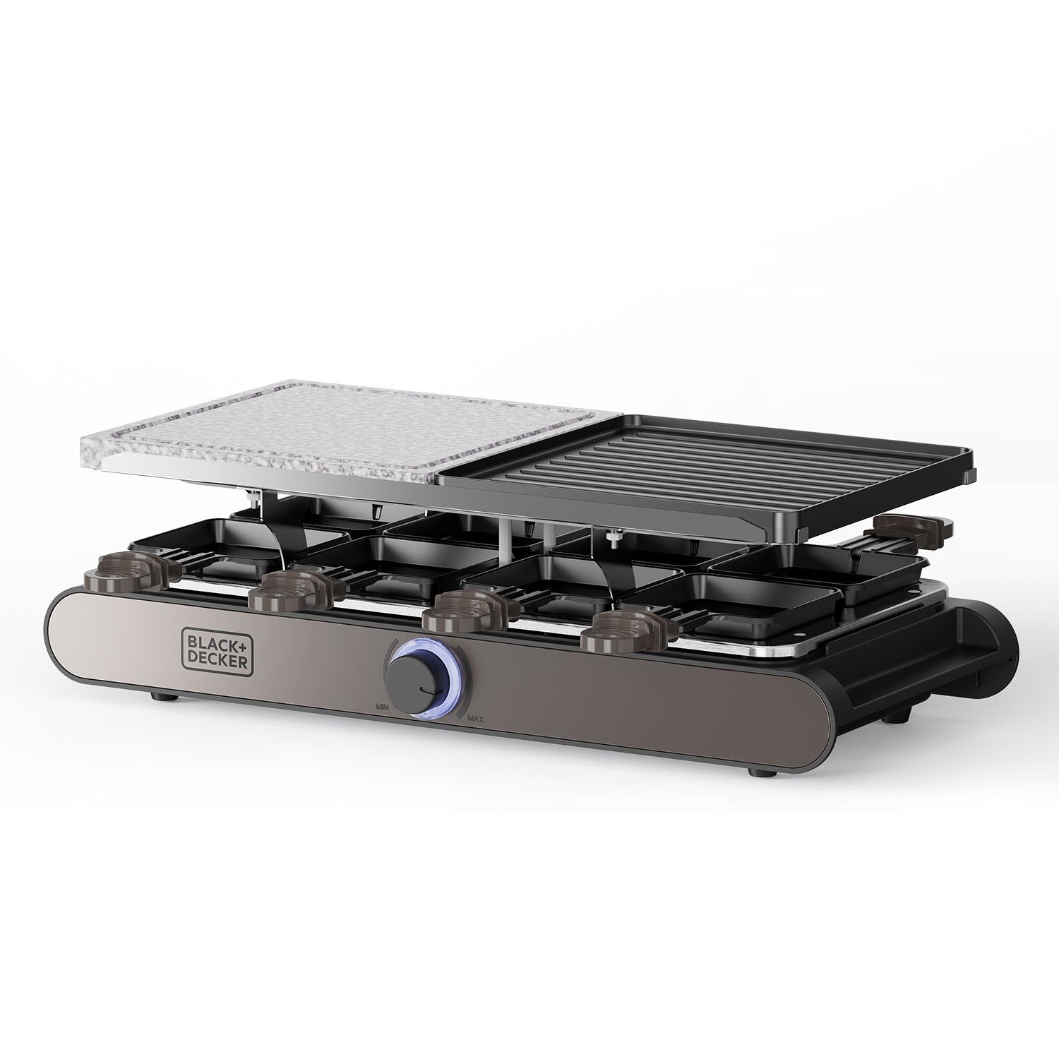 Black+decker sm&ouml;rg&aring;sgrill raclettegrill