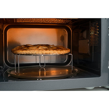 Black+Decker - Svart, Mikro & grill 23 liter, 900 W