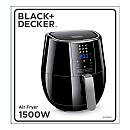 Black+Decker - ES9730020B Airfryer 3,5L, Svart