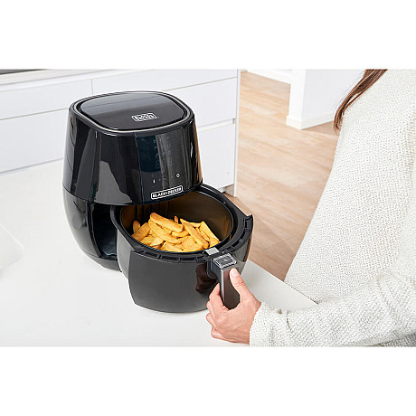 Black+Decker - ES9730020B Airfryer 3,5L, Svart