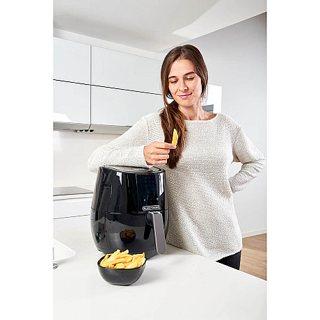 Black+Decker - ES9730020B Airfryer 3,5L, Svart