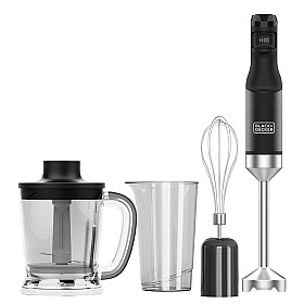 Stavmixer Black+Decker - ES9160170B Stavmixer 1500W med Tillbehör, Svart Stavmixer Black+Decker - ES9160170B Stavmixer 1500W med Tillbehör, Svart