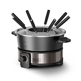Köksapparat Black+Decker - ES9680210B Fonduegryta Köksapparat Black+Decker - ES9680210B Fonduegryta