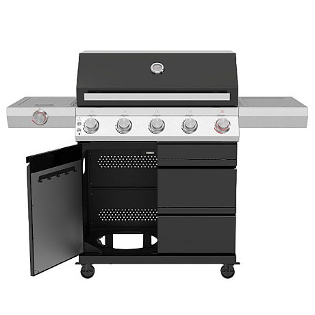Bluegaz - Z501 - Kraftfull premiumgrill med 5 brännare och extra sizzle burner