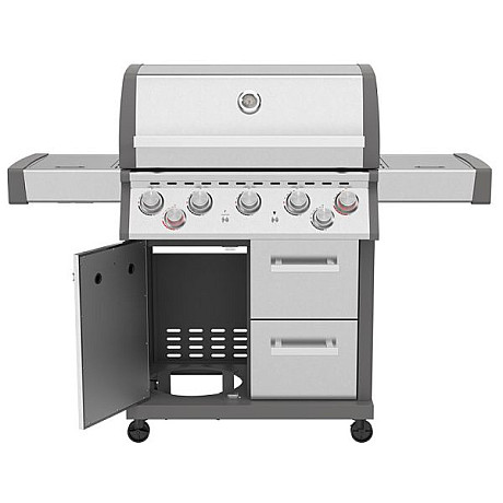 Bluegaz - X502 - Gasolgrill med 5 brännare och extra sizzle burner