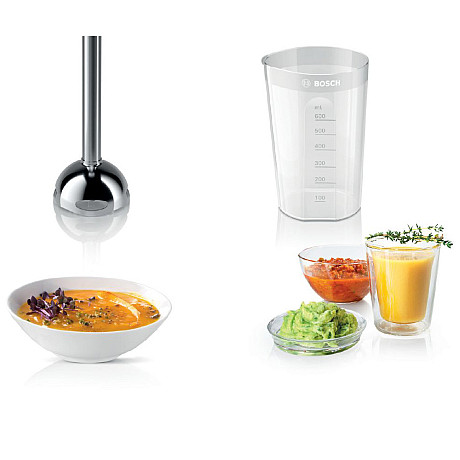 Bosch - MSM2620B - Svart CleverMixx, 600 watt