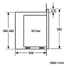 Bosch - BFL524MS0, autopilot, rostfri, lätt att rengöra
