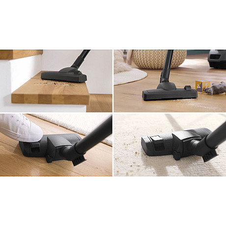 Bosch - BGB41RD3H - Serie 4, Röd med XL dammpåse