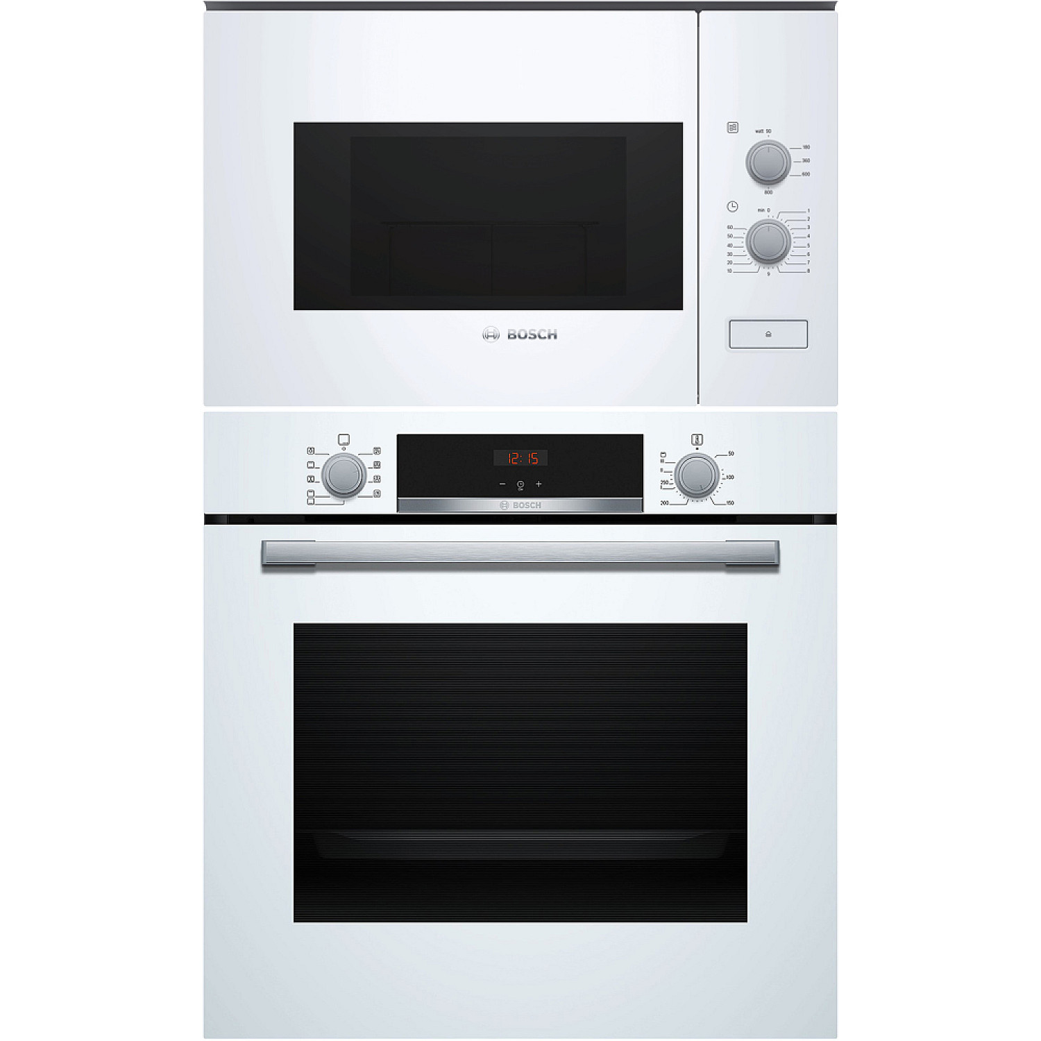 Bosch ugn och mikro hba534bw3-bfl520mw0