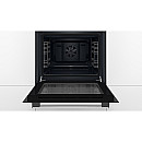 Bosch - HBF010BV1S + BFL520MW0 - Vit, ugn varmluft, mikro 800 W