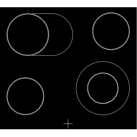 Bosch - HKR39A250U - Serie 4,  rostfri, varmluftsugn