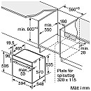 Bosch - HRG572ES3 - Rostfri Serie 4, Ångfunktion
