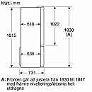 Bosch - KFN96VPEA - Outlet med mindre skönhetsfel