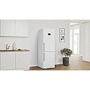 Bosch - 2st KGN367WCT - Serie 4, 186cm, otroligt tysta, vita