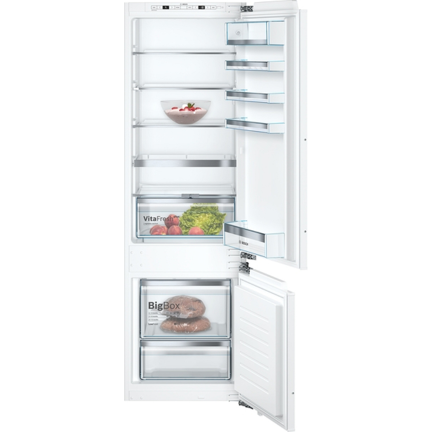 Bosch kyl över frys kis87afe0 kombinerad kyl/frys inbyggd