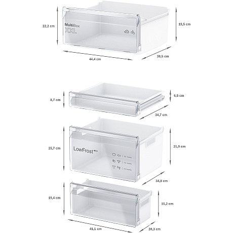 Bosch - KIV86NSE0 - Passar IKEA Metod kök