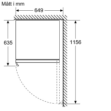 Bosch - KUW21AHG0, 44 flaskor