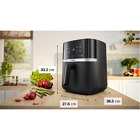 Bosch - MAFS2462B - Serie 4, Kapacitet 6,1 liter, Svart