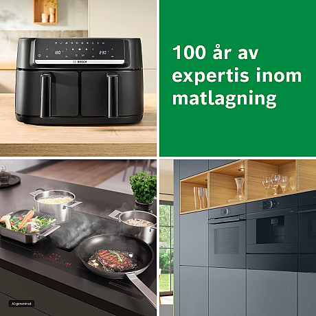 Bosch - MAFD440B7 - Serie 4 med två korgar 9 liter, Svart