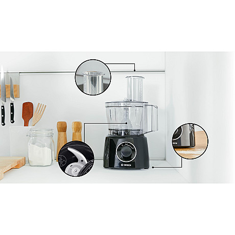 Bosch - MCM3231B - MultiTalent 3 matberedare 800 W, svart