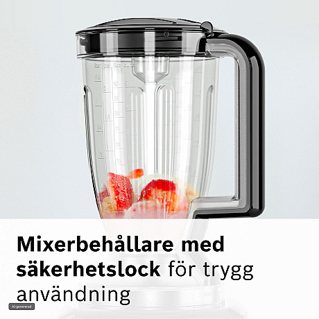 Bosch - MCM3531M - MultiTalent 3, 800 W, Svart och rostfritt stål