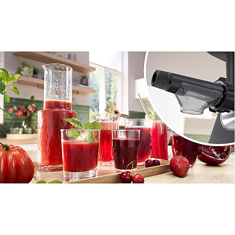 Bosch - MFWS660B - Serie 6 MultiPower köttkvarn, svart och silver