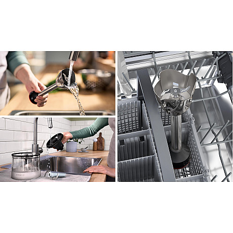 Bosch - MSM6M633 - Serie 6 ErgoMaster stavmixer 1000 W, rostfritt stål