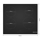 Bosch - PIE61ABB5E - Matt svart
