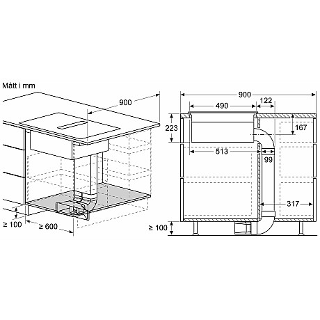 Bosch - PVS811B16E, Serie 4 - Combi Zone & PowerBoost