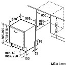 Bosch - SBH4HVX00E - Serie 4, Passar IKEA Metod