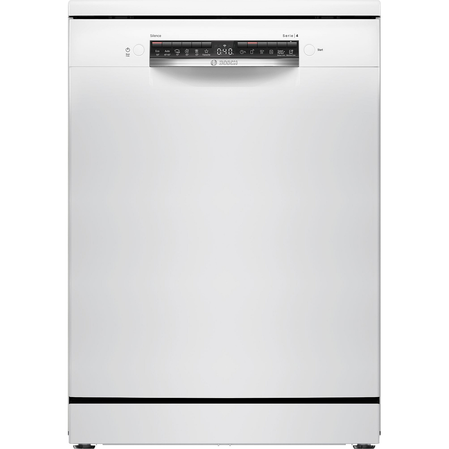 Bosch 60 cm bred diskmaskin sms4hvw00e serie 4 fristående diskmaskin 60 cm vit