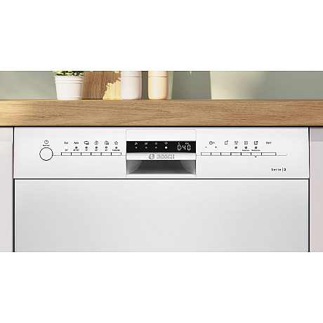 Bosch - SMU2ITW68E - Vit Serie 2, ExtraDry & Home Connect