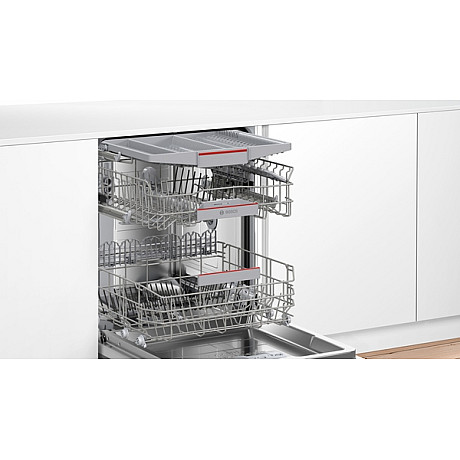 Bosch - SMU6ZCS10S - Serie 6,  toppkorg, Wifi, Zeolith & belysning
