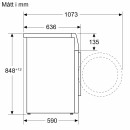 Bosch - WGG244FTSN - WQG245ABSN, Serie 6, i-DOS, ånga