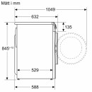 Bosch - WGG244ZMSN, Serie 6 - 9kg, 1400varv, ånga