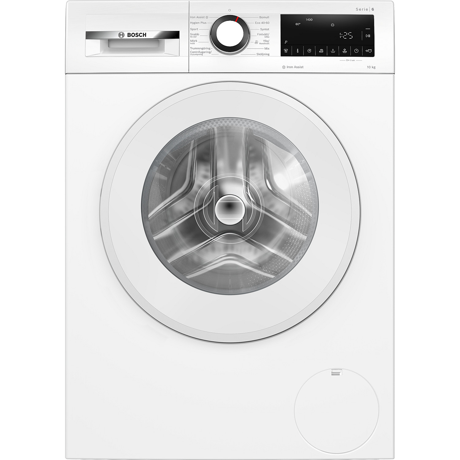 Bosch frontmatad tvättmaskin wgg254z0sn serie 6 frontmatad